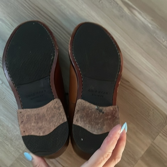 Cole Haan Hawthorne Cap Toe Oxford Shoe Brown Mens 8 Leather Business Office - Picture 5 of 8